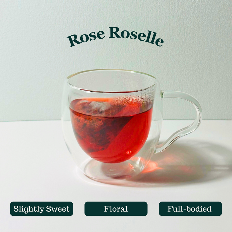 Rose Roselle Tea 玫瑰洛神茶
