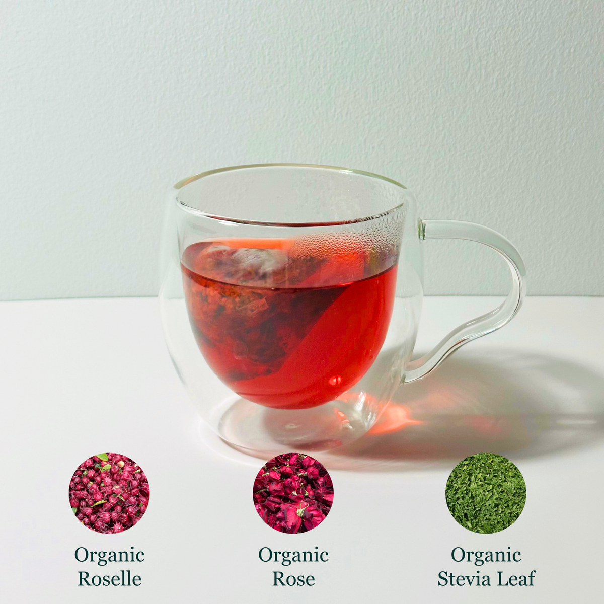 Rose Roselle Tea 玫瑰洛神茶